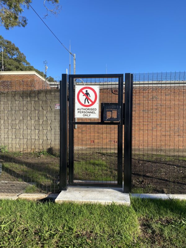 Pedestrian Gate - Australian Security Fencing